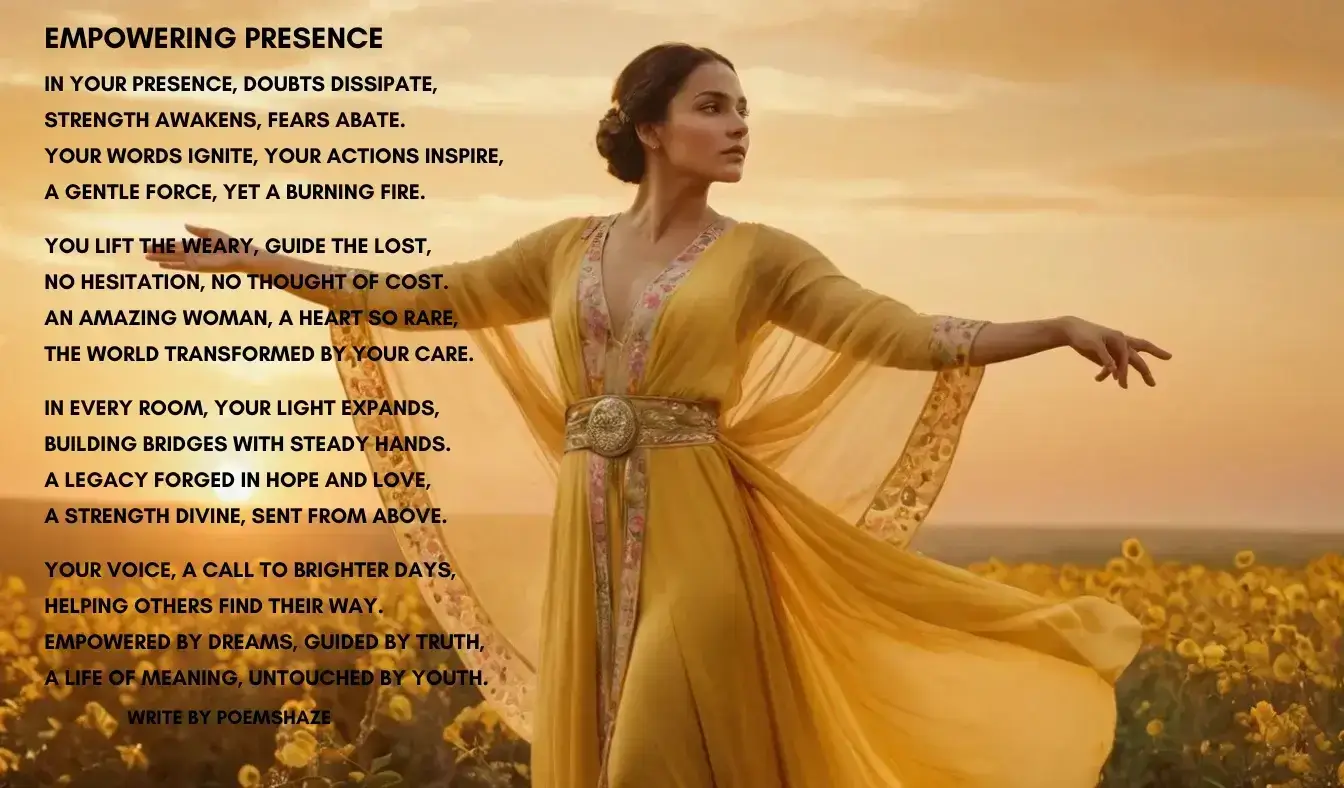 the beauty of a woman poem 