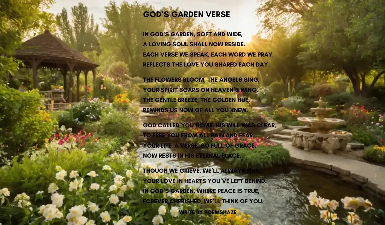 god's garden verse