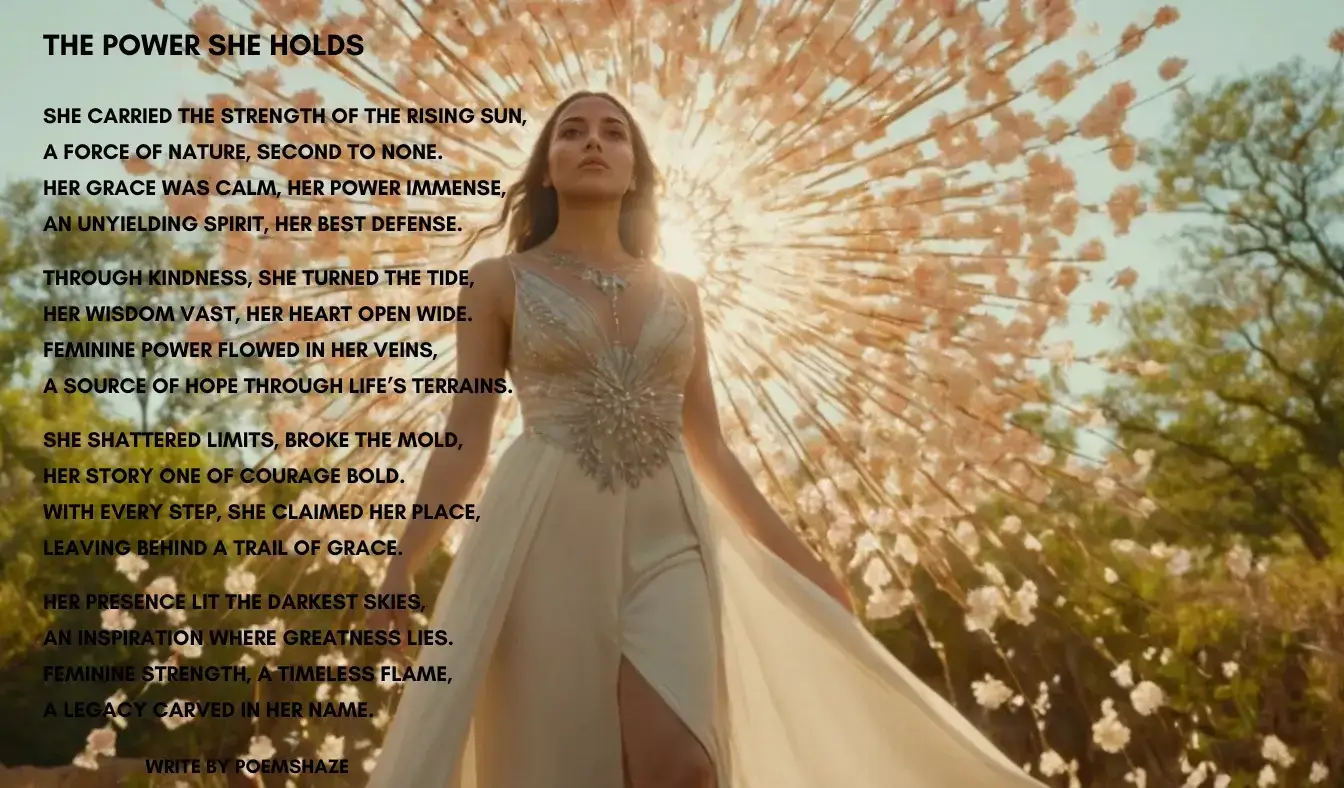 a woman of strength poem 