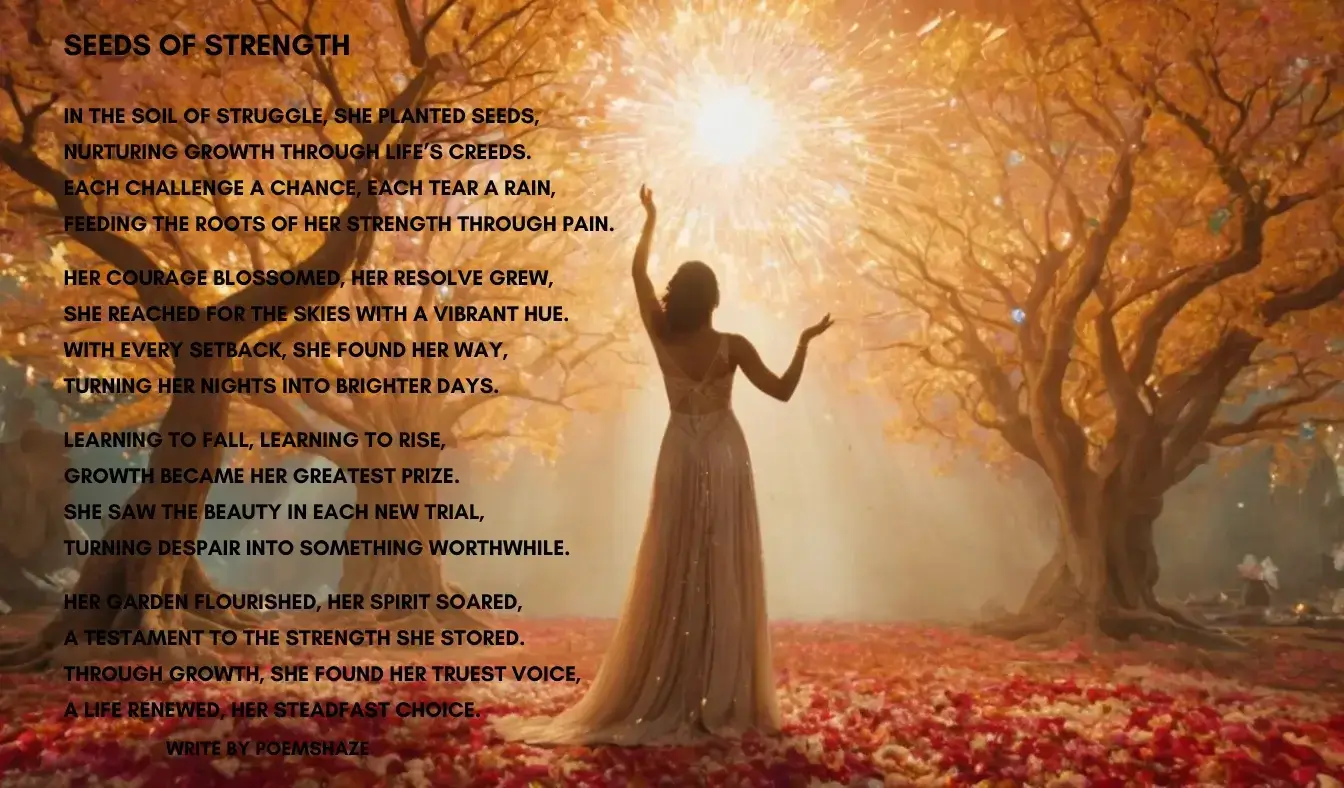 a woman's strength poem 