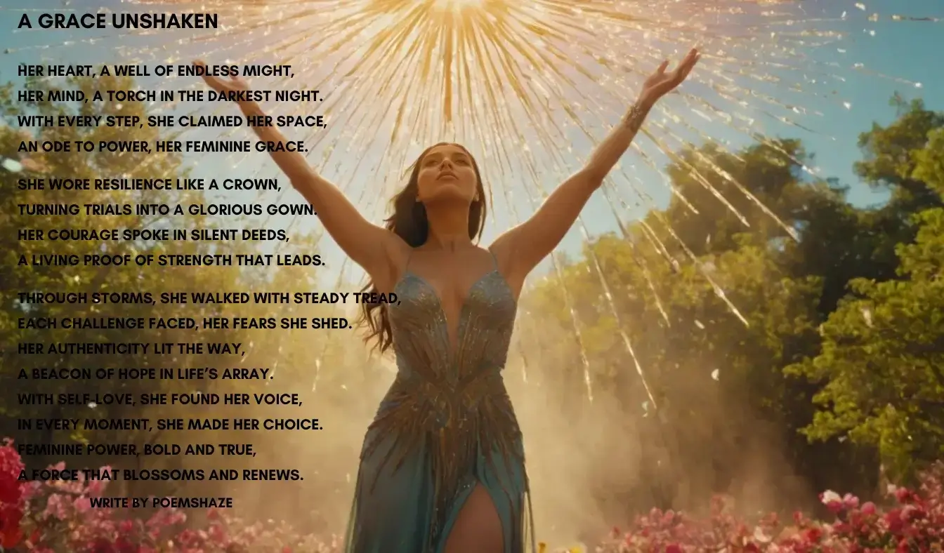 beautiful strong woman poem 
