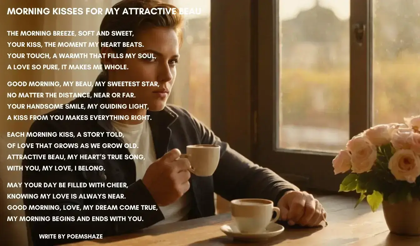 good morning my love poem for him 